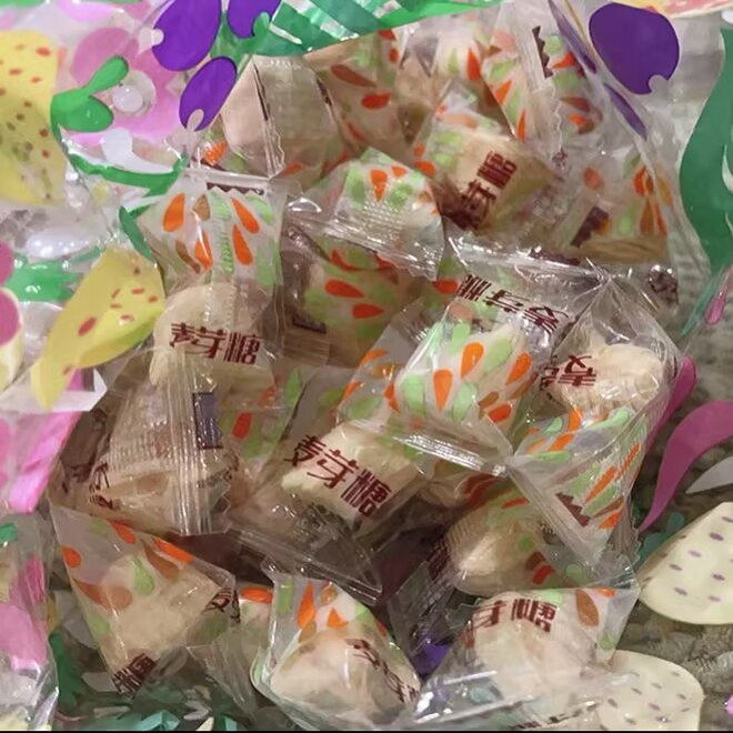 麦芽糖芝麻原味纯正手工农家糖瓜硬糖灶糖饴糖叮叮糖山东特产