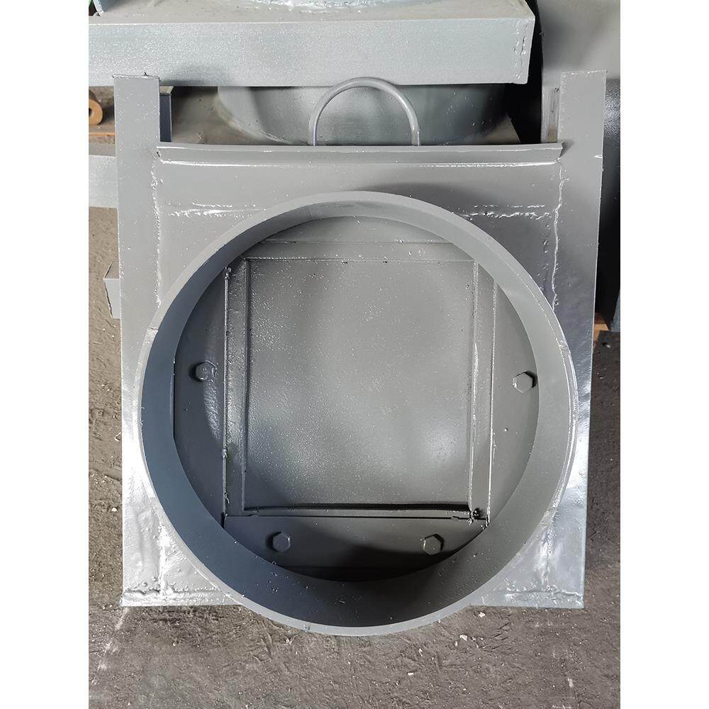 定制手电动插板配件阀排污水阀圆形管道口q235碳钢制平板闸门水闸