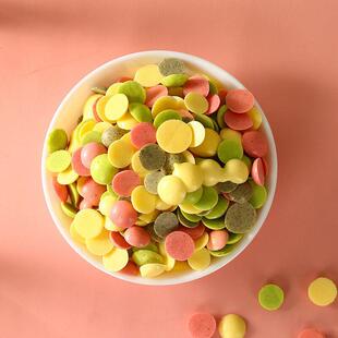 水果蛋黄溶溶豆儿童健康零食饼干 干添加果蔬溶豆入口即化无白砂