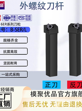 数控车刀杆排刀机专用螺纹刀杆外牙挑丝刀B-SEL1616H16车床机夹刀