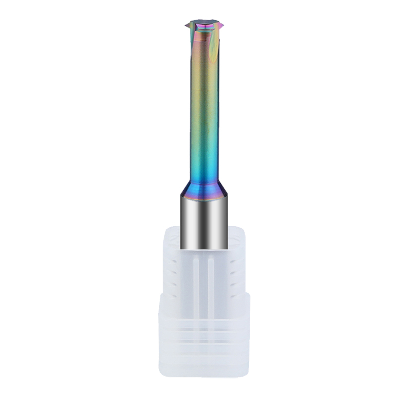 模聚优品单牙螺纹铣刀七彩铣刀