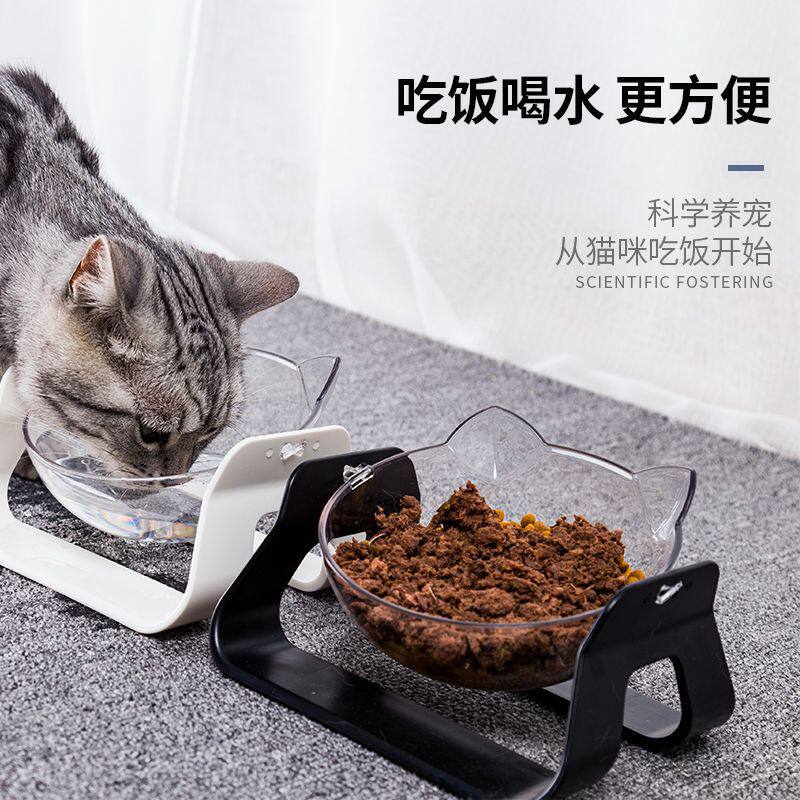 姆特猫碗可调节15度护颈碗