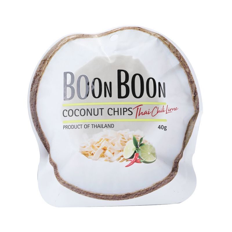 BOONBOON椰满满椰子片泰国进口休闲零食解馋椰子脆片即食巧克力味