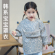 宝宝小个子儿童画画衣服围裙吃饭防水罩衣男女新款 秋冬婴儿围嘴