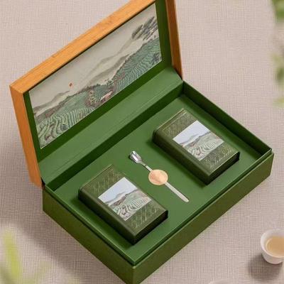 .江苏扬州绿杨春仪征 征特产2025明前特级嫩芽新茶高档礼盒装捺山