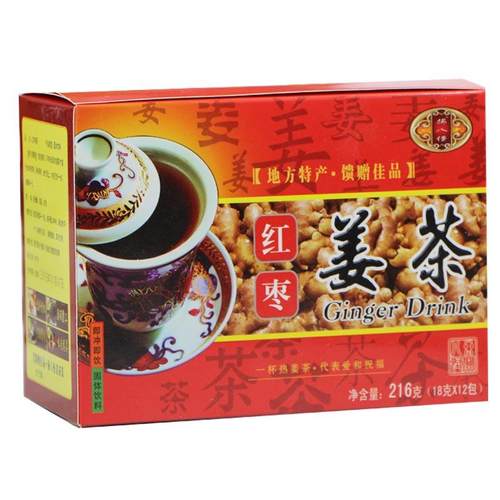 .扬州特产东关街扬八怪姜茶红糖黑糖蜂蜜红枣礼盒装生姜汤姨妈气