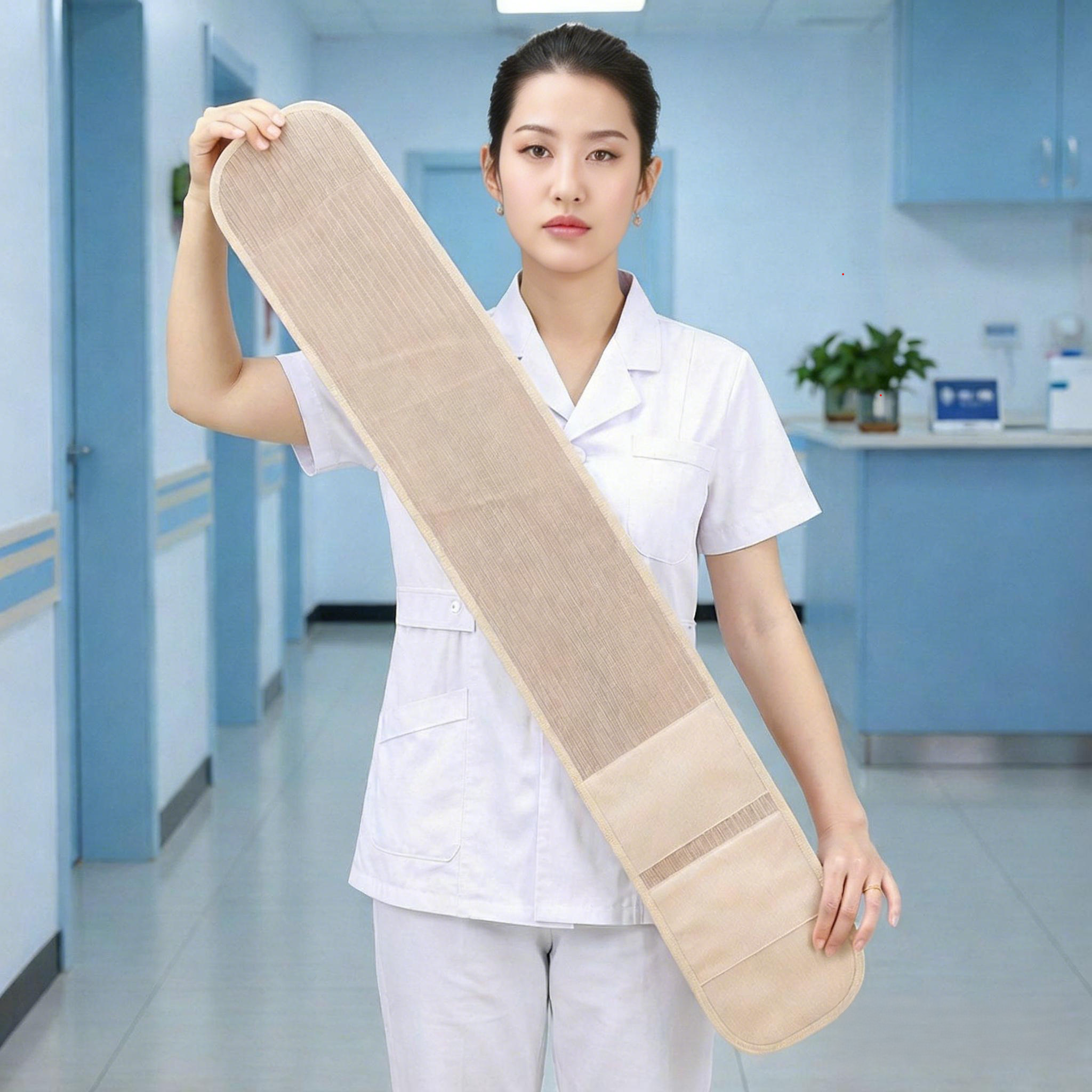 护腰带腰椎间盘突出劳损男女四季通用运动健身窄款轻薄透气收腹带
