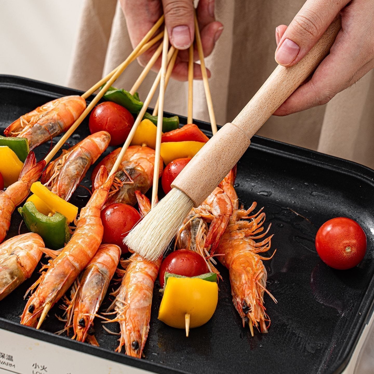 木柄油刷专用烧烤刷食品级工具不掉毛羊毛刷子烘焙蛋液毛刷小,厨房/烹饪用具,烧烤刷,淘宝优惠券,粉丝福利购,淘宝优惠卷