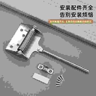 闭门器重型特大号简约不锈钢关门器自动家用新款闭门器缓冲自动
