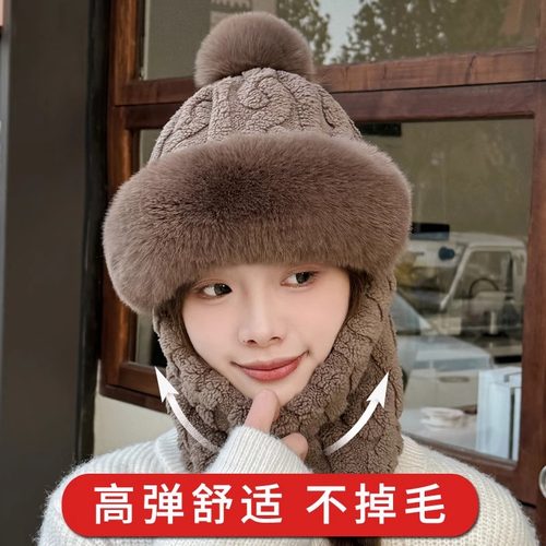 冬季保暖一件抵三件！口罩，帽子，围脖！