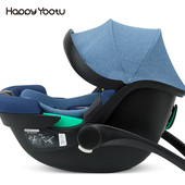 适优途happyyootu守护者婴儿提篮车载儿童安全座椅新生儿宝宝外出