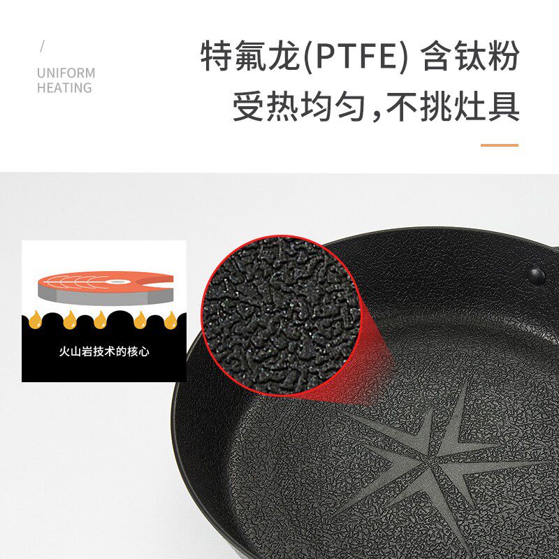 HAPPYCALL韩国不粘平底锅家用炒锅炒菜锅少油烟燃气灶电磁炉适用