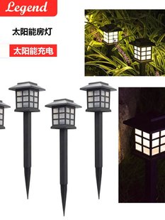 Street waterproof garden lights solar-powered, lantern for pillar, decorations for country house for gazebo