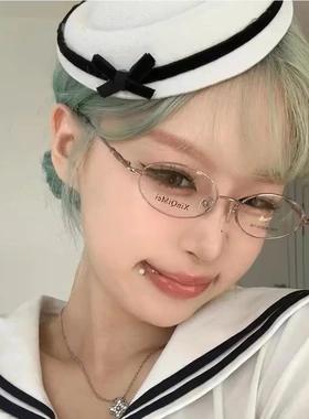 白色蝴蝶结水手帽子女夏天英伦可爱甜美海小礼帽jk护士帽头饰