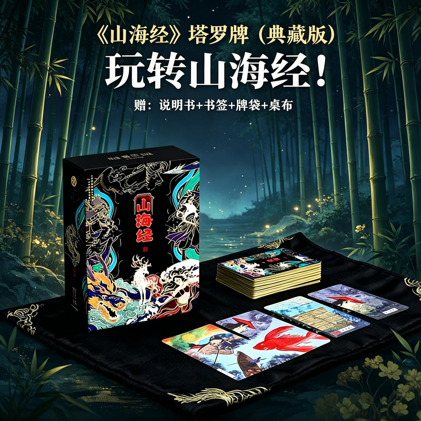 山海经塔罗牌韦特正版入门新手