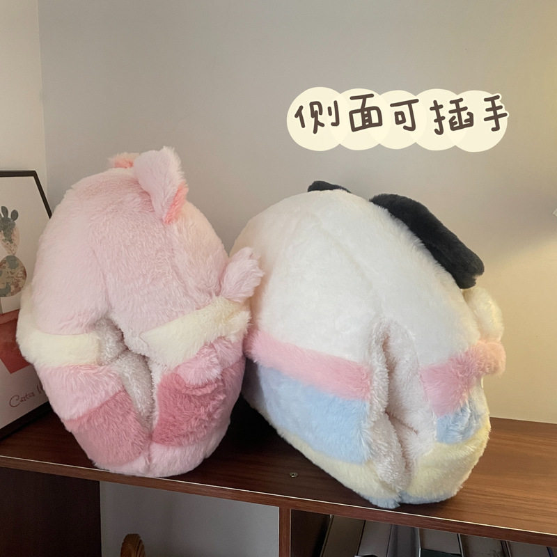 暖手抱枕被子两用毯子二合一办公室女生睡觉午睡枕头靠垫沙发靠枕