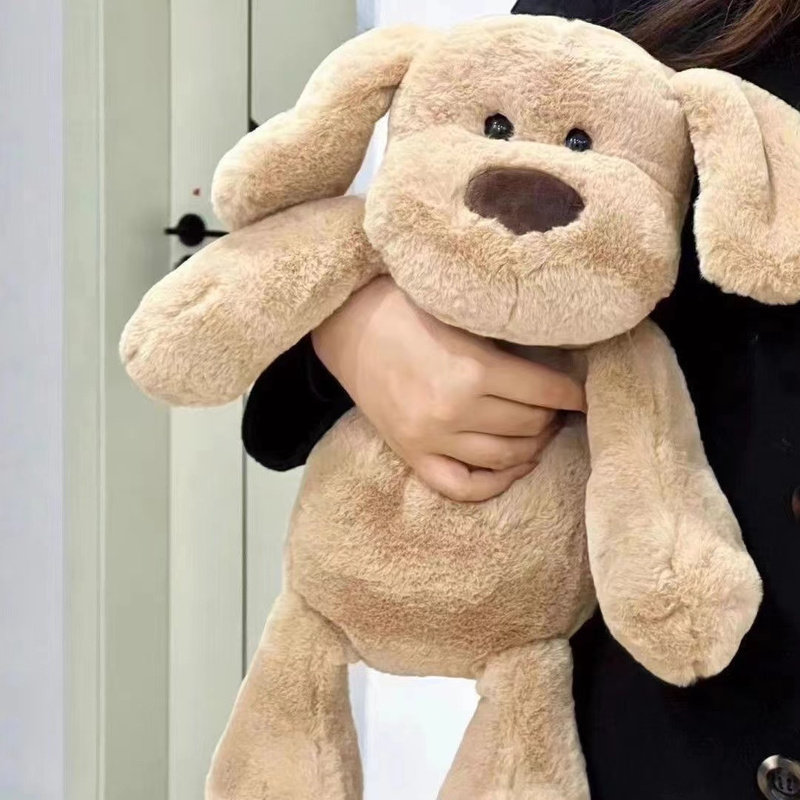 可爱小奶狗玩偶毛绒玩具狗狗公仔床上睡觉抱枕修狗生日礼物男女生
