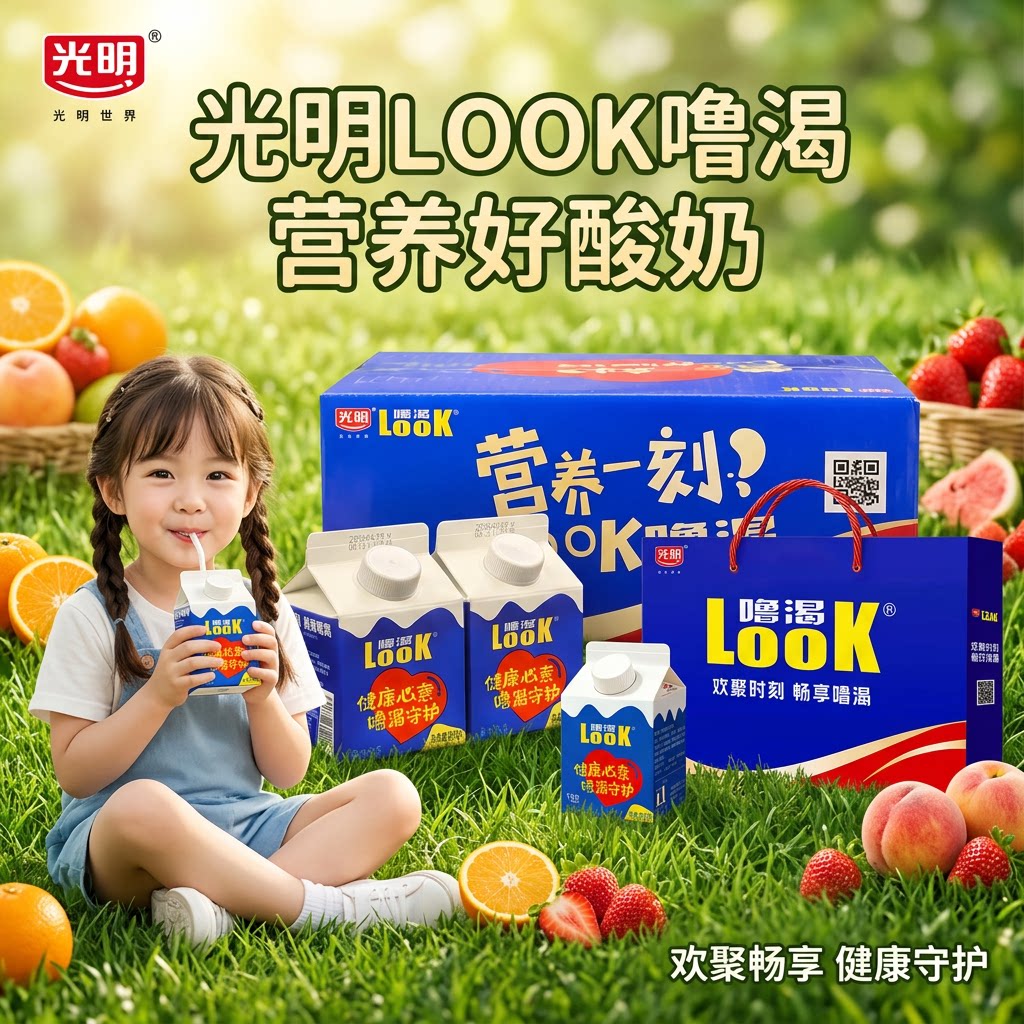 光明噜渴LOOK酸奶饮品