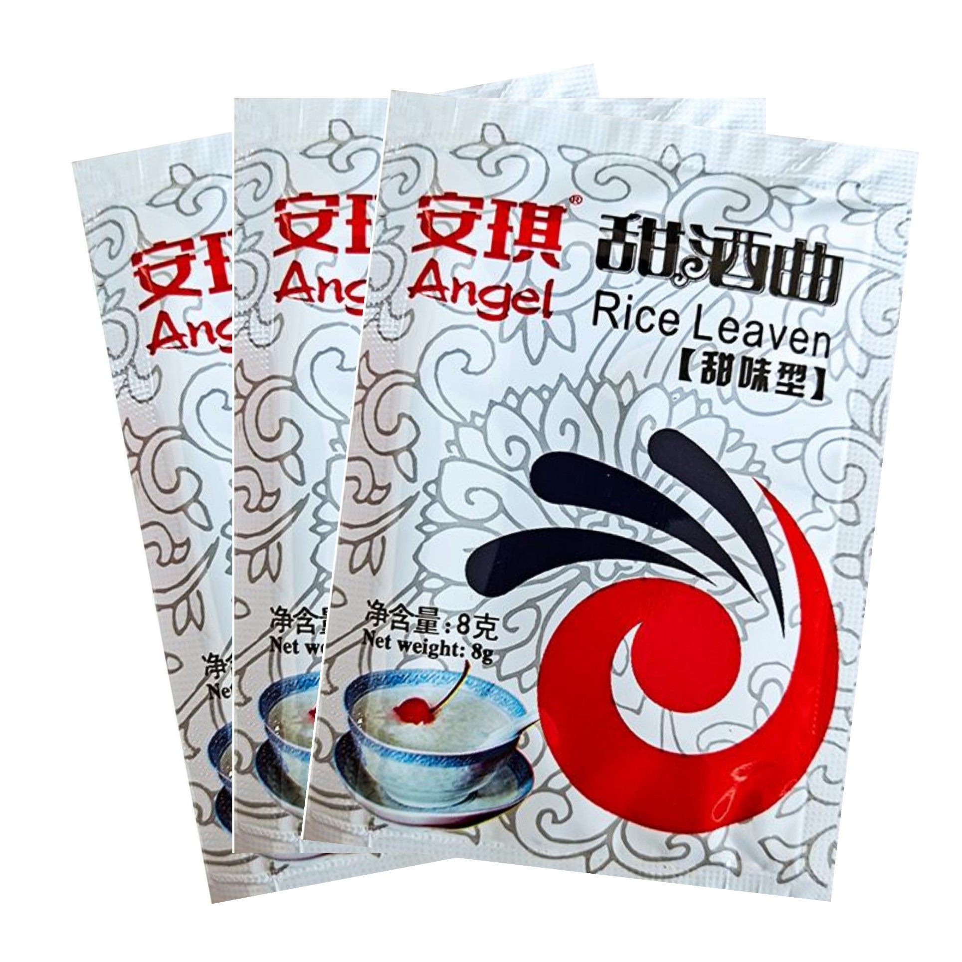 安琪甜酒曲糯米酒醪糟曲子8g/袋米酒发酵曲米酒曲家用老牌子