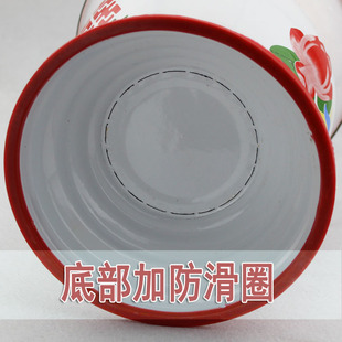 精选儿童孕妇老人搪瓷加厚老式带盖高脚痰盂坐便器尿壶尿桶便盆室