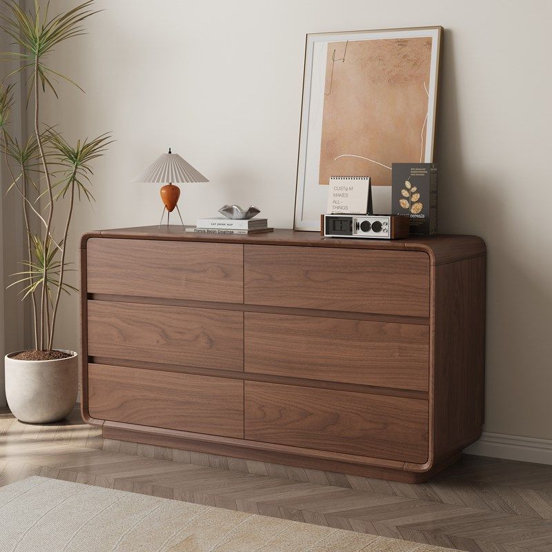 精选实木五斗柜卧室收纳柜床尾八斗客厅靠墙储物立柜胡桃木色抽屉,住宅家具,斗柜,淘宝优惠券,粉丝福利购,淘宝优惠卷