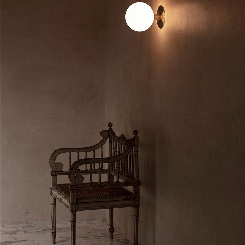 精选全铜设潮现代包豪斯中古圆球魔豆壁灯 卧室书房床头创意极简,家装灯饰光源,壁灯,淘宝优惠券,粉丝福利购,淘宝优惠卷