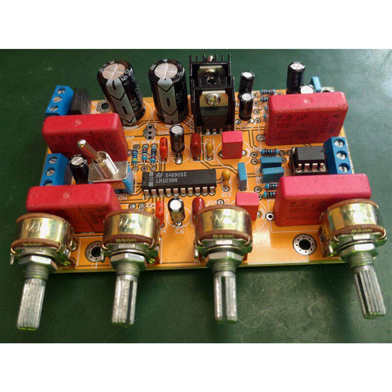 [V2.0版] NE5532+ LM1036 音调板 调音板 前级板 PCB 空板/散件