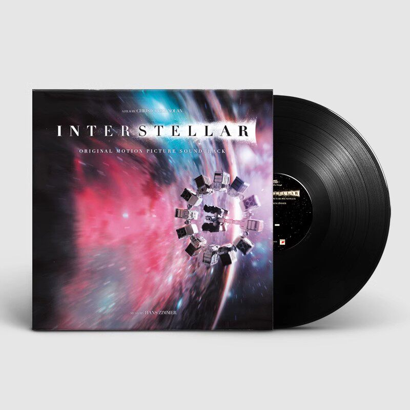 正版 星际穿越 电影原声带 黑胶LP唱片留声机专用12寸唱盘（2碟）