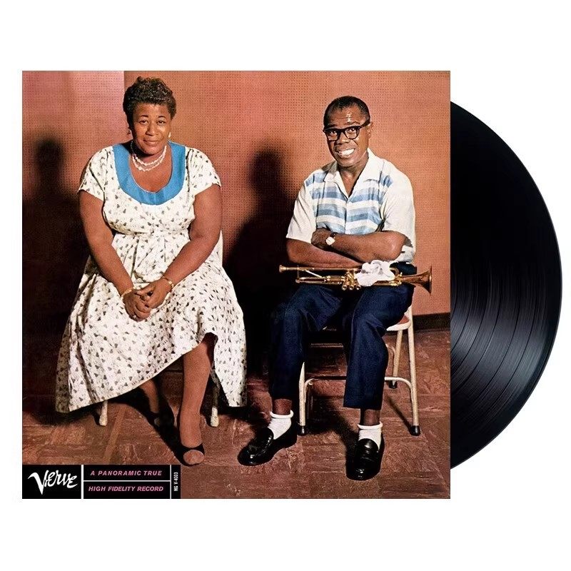 现货正版 Ella Fitzgerald Louis Armstrong LP黑胶唱片 爵士名盘