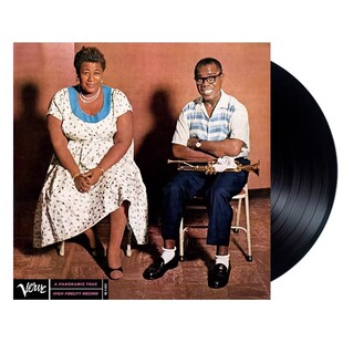 现货正版 Ella Fitzgerald Louis Armstrong LP黑胶唱片 爵士名盘