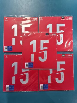 正品VICTAS维克塔斯V15Stisky乒乓球胶皮反胶丹羽泥洼同款套胶