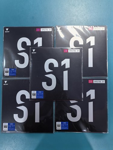 VICTAS生胶套胶SPECTOL S1 内能型乒乓球胶皮球拍颗粒胶