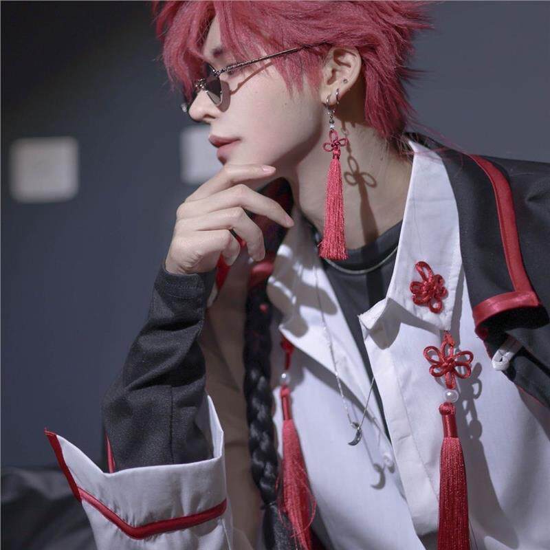 时光代理人cos英都篇 红毛cos服静脉哥vein cosplay日常服全套