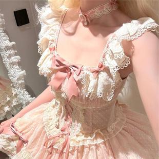 厂源小芙蝶心动玩偶原创芭蕾风蛋糕裙连衣裙Lolita