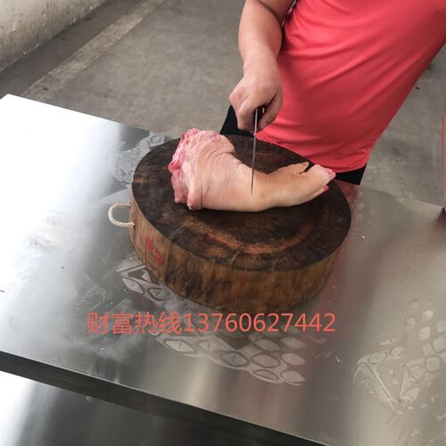 不锈钢组装式三层工作 台厨房操作台切菜桌子酒店打荷台包装台面