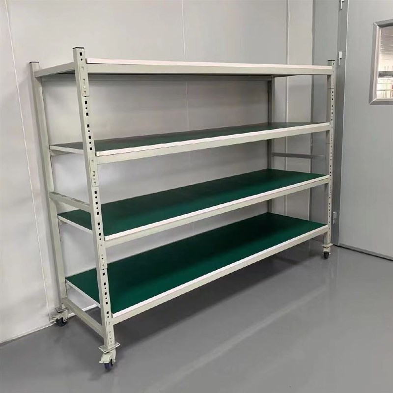 老化架测试架移动防静电货架车间多层带轮货架可移动货架多层推车图片