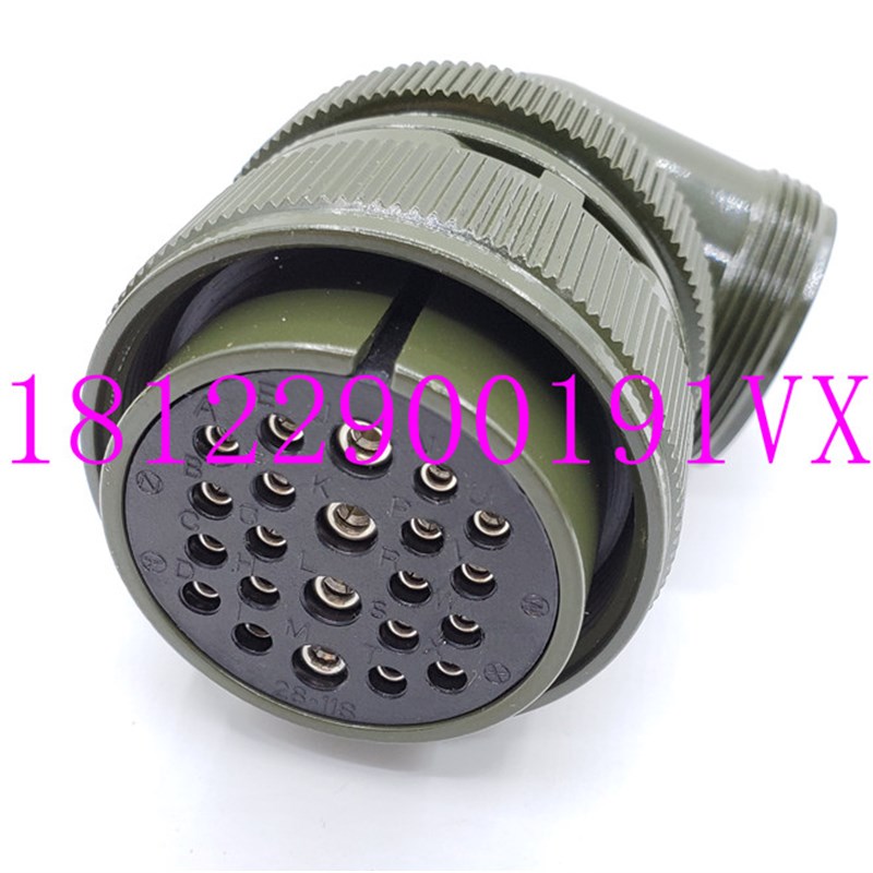 第四轴五轴伺服电机动力接头MS3108A28-11S MS3106A28-11P