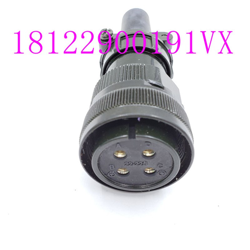 富士伺服电机动力配线用连接器套件WSK-M04P-CB MS3108B22-22S