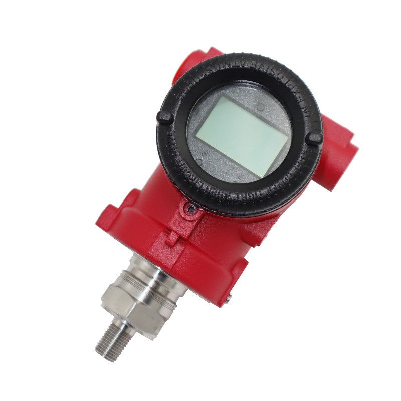 压力变送器2088扩散硅榔头型带显示螺纹带远传水压油压蒸汽传感器