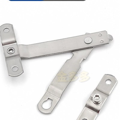 平开上悬窗户限位器支撑杆限制开启大小防风撑内外开窗安全锁锁钩