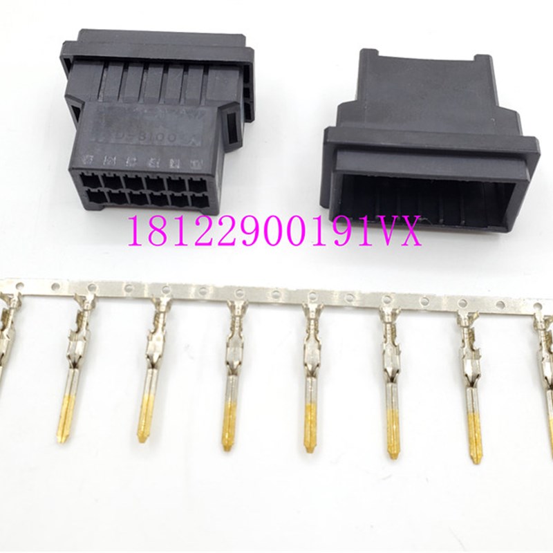 AMP D-310012位 黑色 电梯接头 178964-6