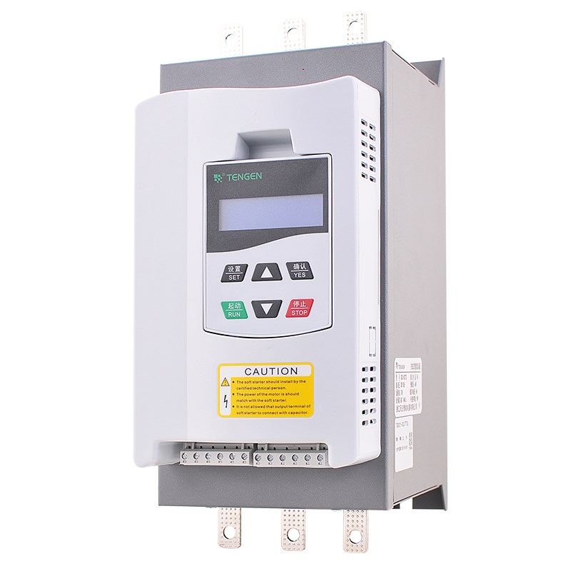 天正 TGS01线上软启动器22/30/37/45/55/75/90KW电机智能软起动器