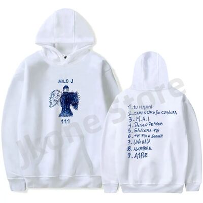 Milo J Hoodies 111 Album Merch Print Women Men Fashion Casua