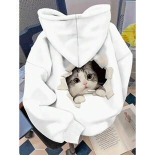 Style Women Sleeve Long Printed Street Fashion Size Plus