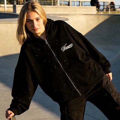Casual Rhinestone Decoration Streetwear Y2K American vintage