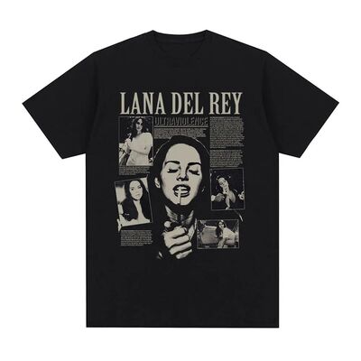 Singer Lana Del Rey T Shirt Ultraviolence Music Album T Shir