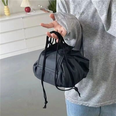 Homefish Women Drawstring Cosmetic Bag Travel Storage Makeup