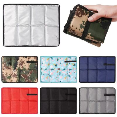 Portable Folding Camping Mat Foam Sitting Pad Waterproof Oxf
