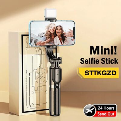 Portable Mini Selfie Stick Led Fill Light Foldable Tripod Ph