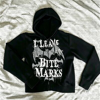 Clothing Female Pullover Hoodie Y2k Tops Graphic Sweatshirts